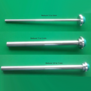 Reducer 5 to 3, 7 to 5, 10 to 7 mm