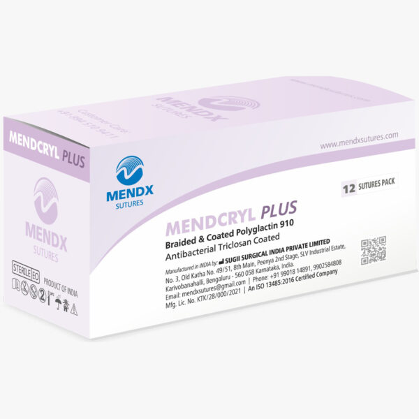 MENDCRYL Braided & Coated Polyglactin 910