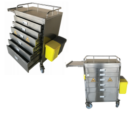 MRI COMPATIBLE EMERGENCY CART